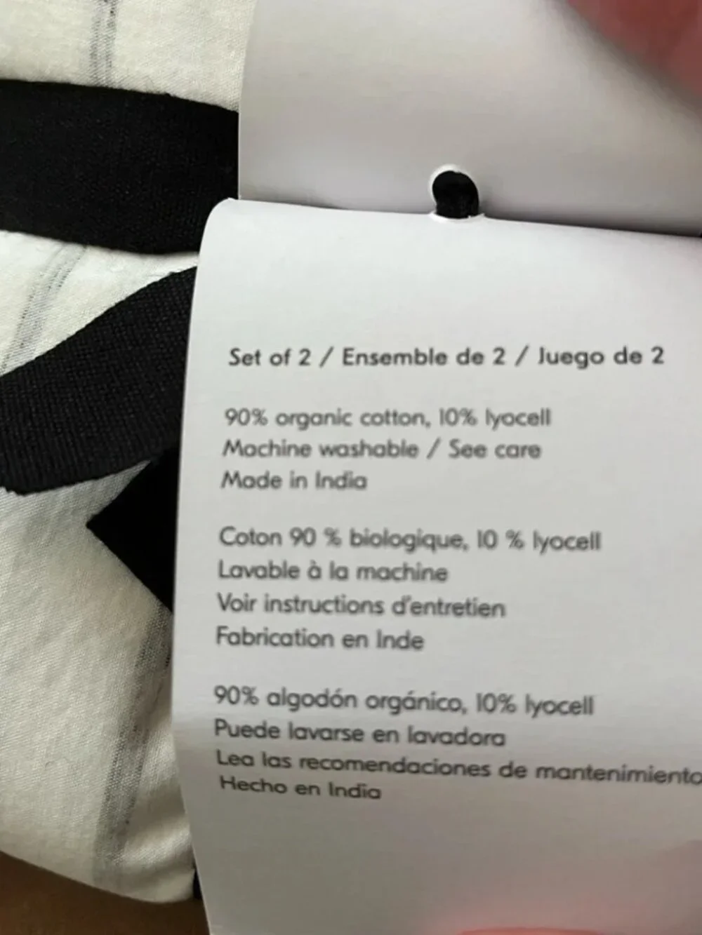 NWT West Elm Washed Cotton Percale Pillowcases (2 Sets of 2)
